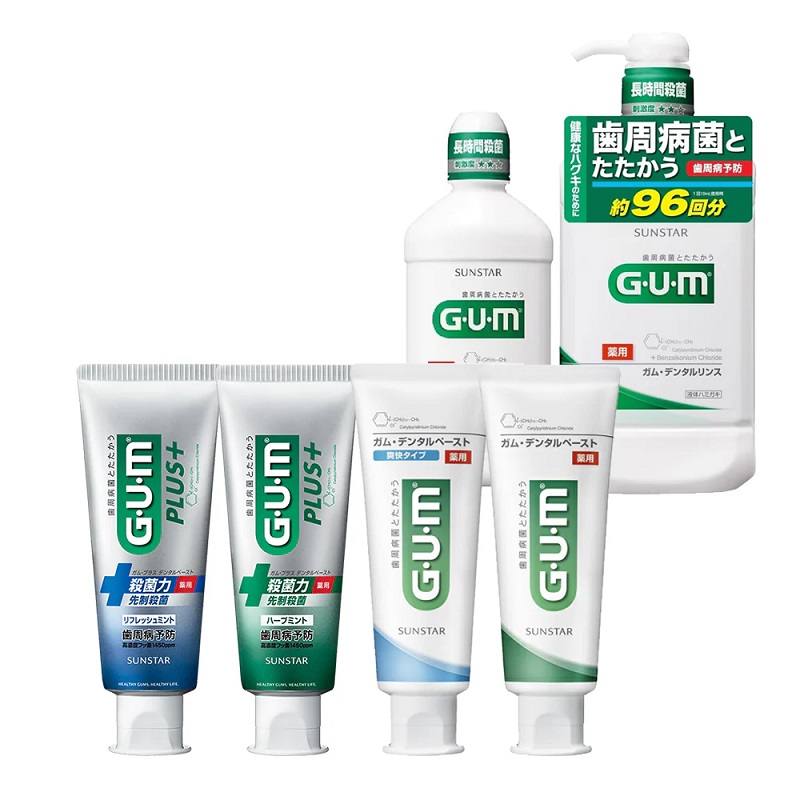 GUM 검 덴탈린스 가글 레귤러 500ml/960ml