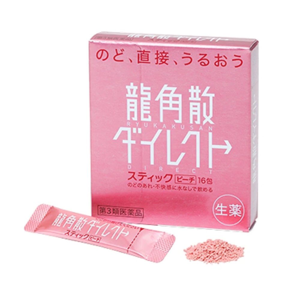 용각산 다이렉트 복숭아맛 과립 스틱 16포